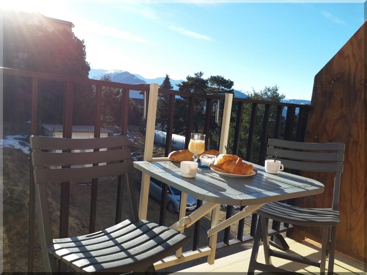 Residence Orazur - Appartement De Charme - 2 Chambres - Poele A Bois - 2 Balcons - Jardin - Parking - Internet - Linge Et Menage En Options Payantes Font-Romeu-Odeillo-Via Zewnętrze zdjęcie